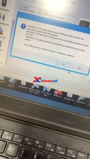 How to use Xhorse VVDI2 Program Toyota Smart Key  03