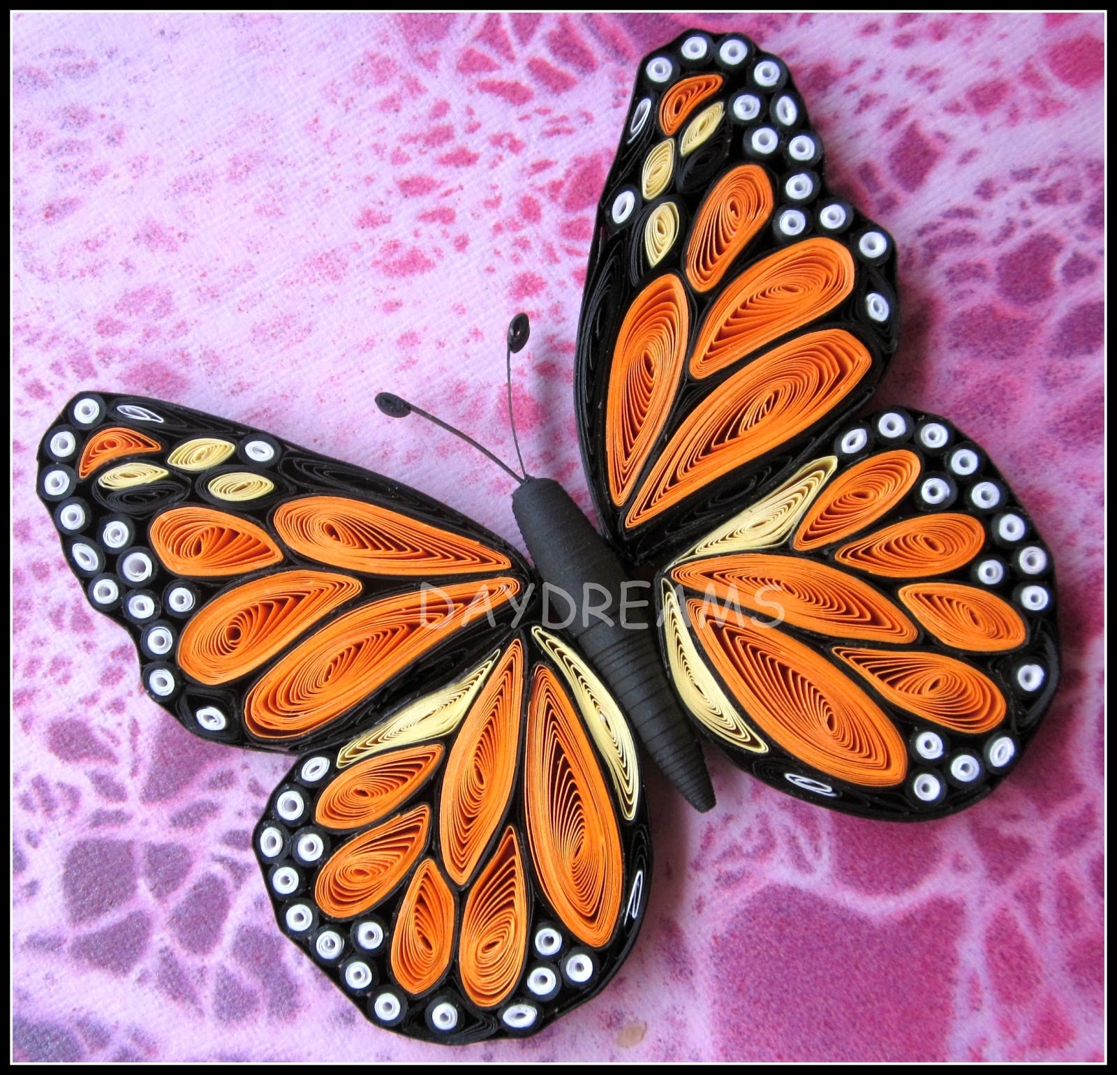 DIY 3D Quilled Butterflies The Idea King
