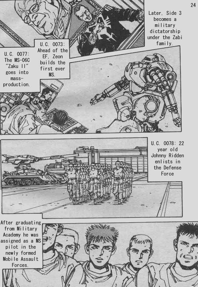GUNDAM GUY: Johnny Ridden Manga Scans (English Translated)