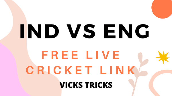 ind vs eng live cricket