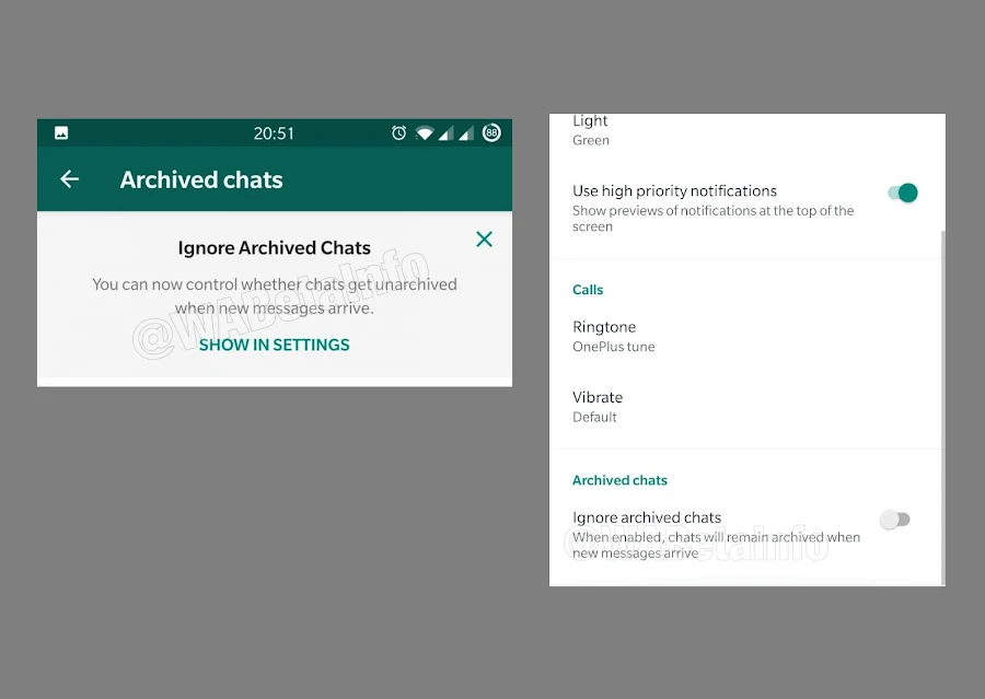 WhatsApp will soon add the ability to ignore Archived Chats
