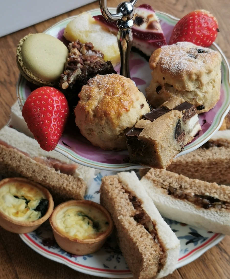 Afternoon tea from Stokes Coffee Lincoln