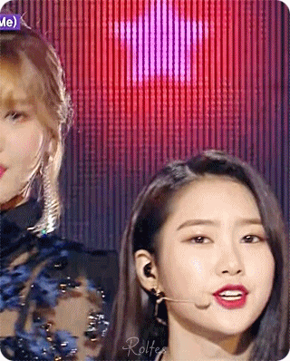 오늘의 음악중심 오마이걸 지호.gif | 인스티즈