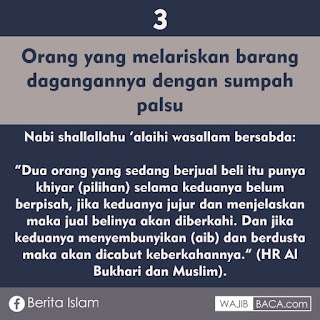 9 Golongan Manusia yang tidak akan Diajak Bicara oleh Allah di Akhirat