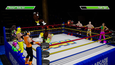 Action Arcade Wrestling Game Screenshot 5