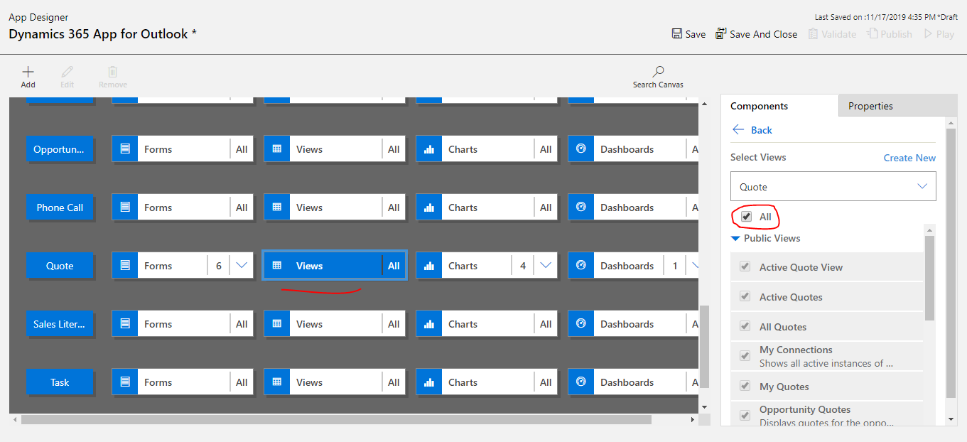 MICROSOFT DYNAMICS CRM /365 BLOG How to add and filter an entity and views on Dynamics 365 App