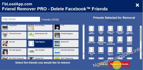 Hướng dẫn cách xóa bạn bè hàng loạt không tương tác trên Facebook