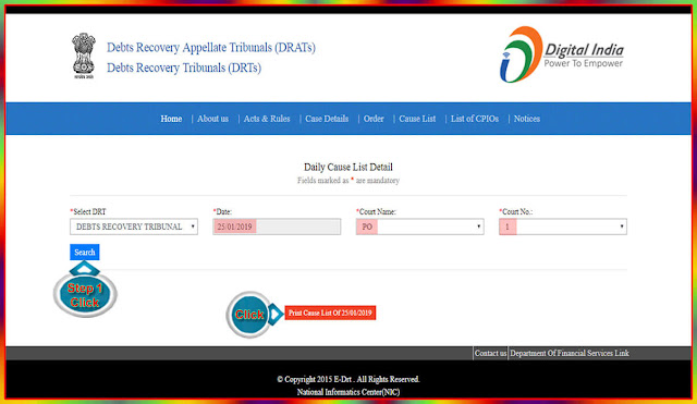 Debit recovery Tribunal-I Hyderabad I.A.No.1090-2019