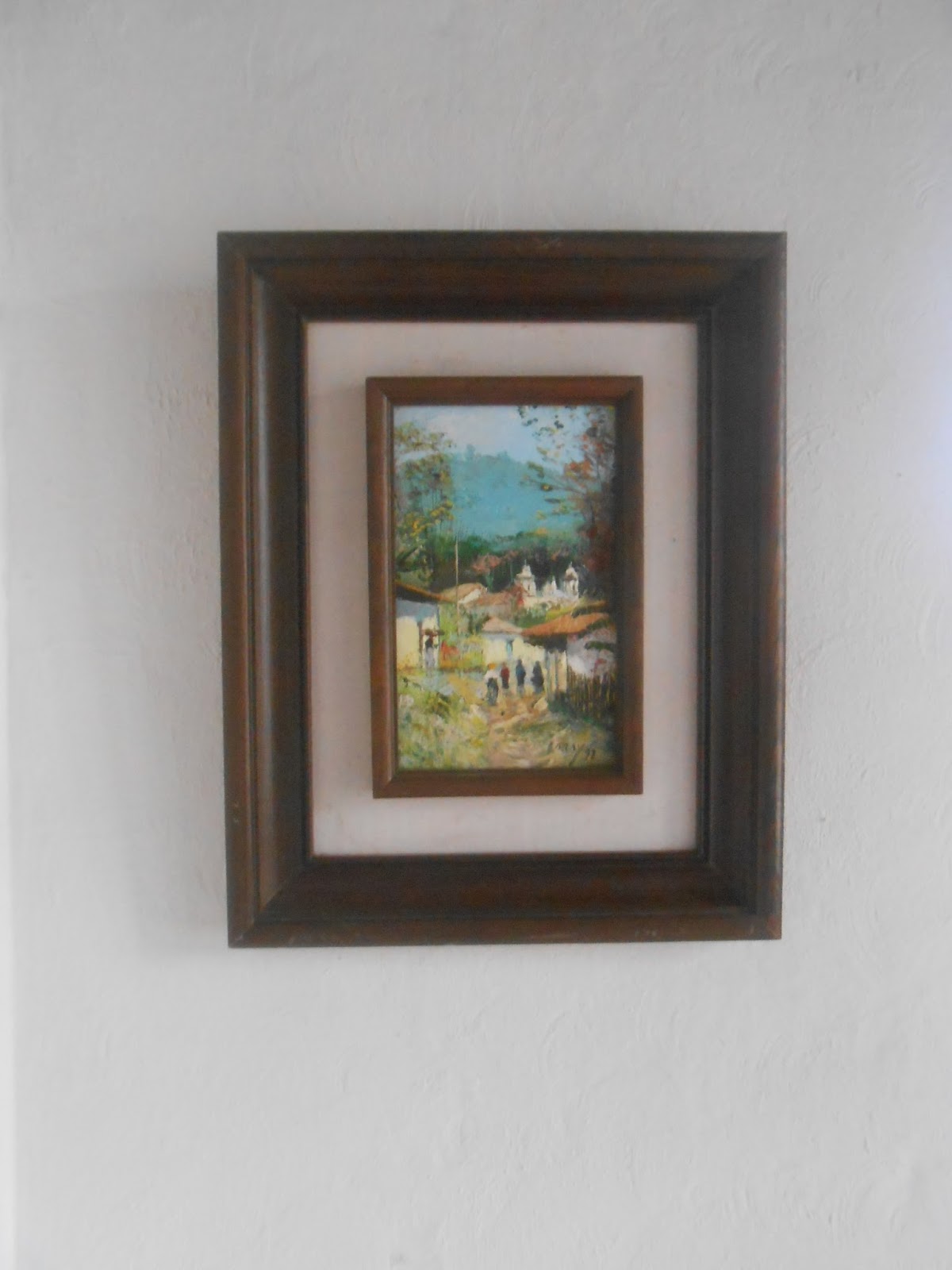 Casa pintor Pablo Zelaya Sierra, color y arte en Ojojona