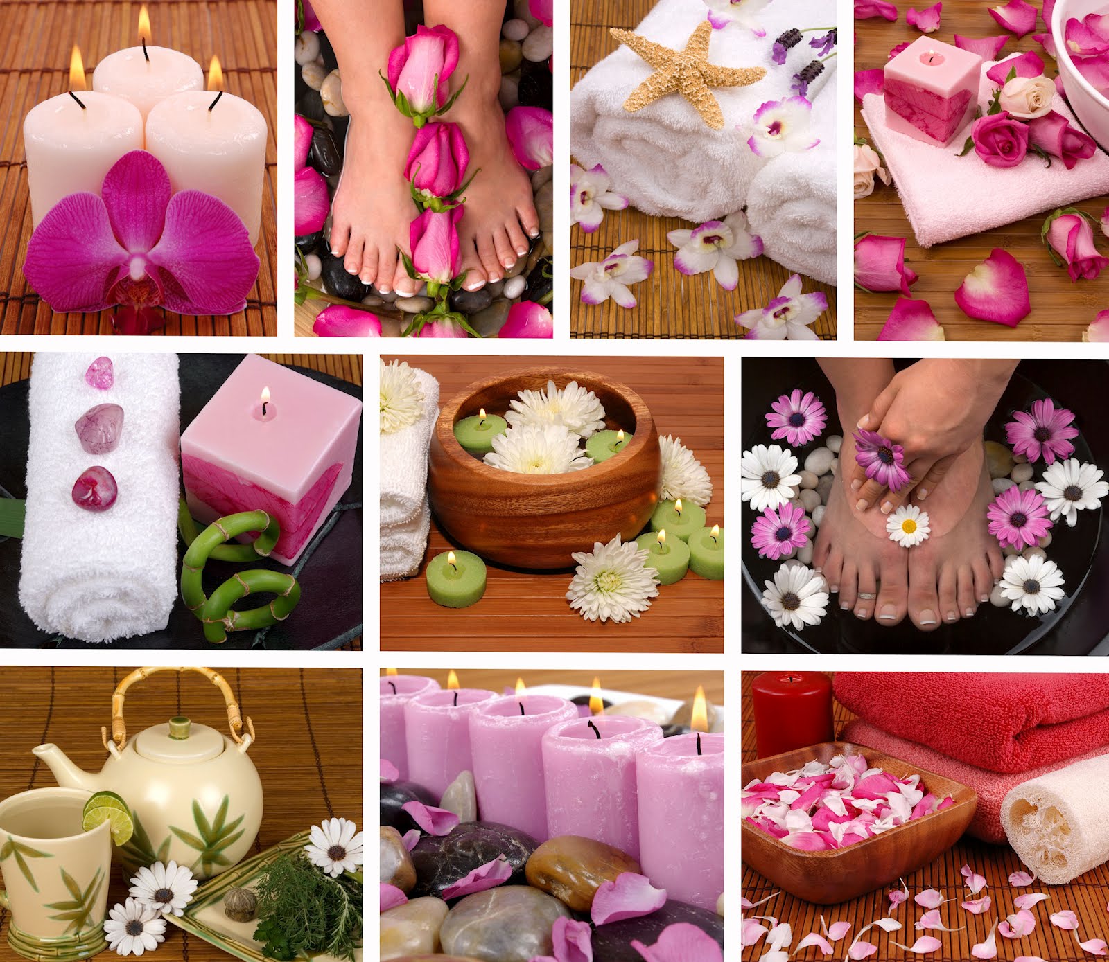 idool 10 fotografías de spa, masajes, relax y aceites aromáticos