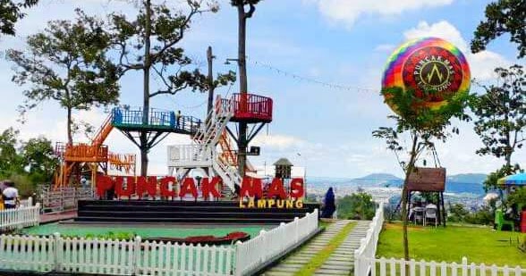 Puncak Mas Lampung HTM, Tarif Penginapan dan Spot Wisata