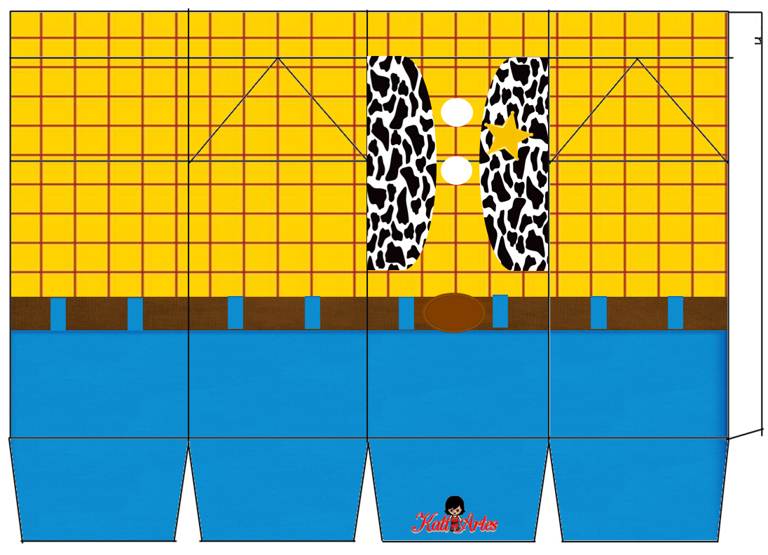 Cute Toy Story Free Printable Boxes. Oh My Fiesta! in english