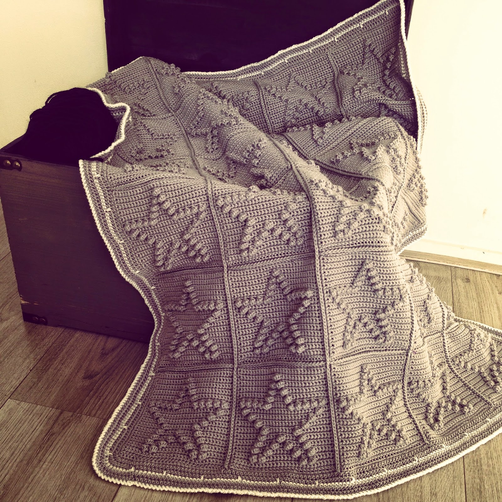 Koopje Machtig Graden Celsius Angels handmade: Bobble star blanket (met patroon!)