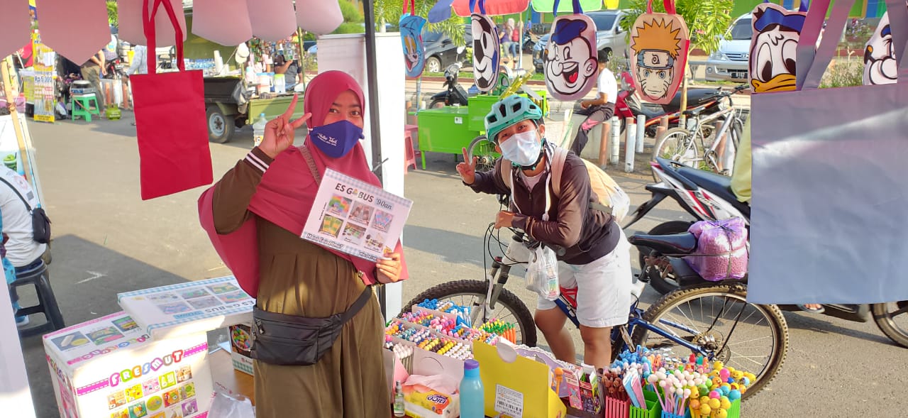 Balai Jagong Kudus Mulai Ramai, Petugas Intensif Sosialisasikan Prokes