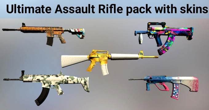 The Ultimate Assault Rifle Pack With Skin is now available !!.