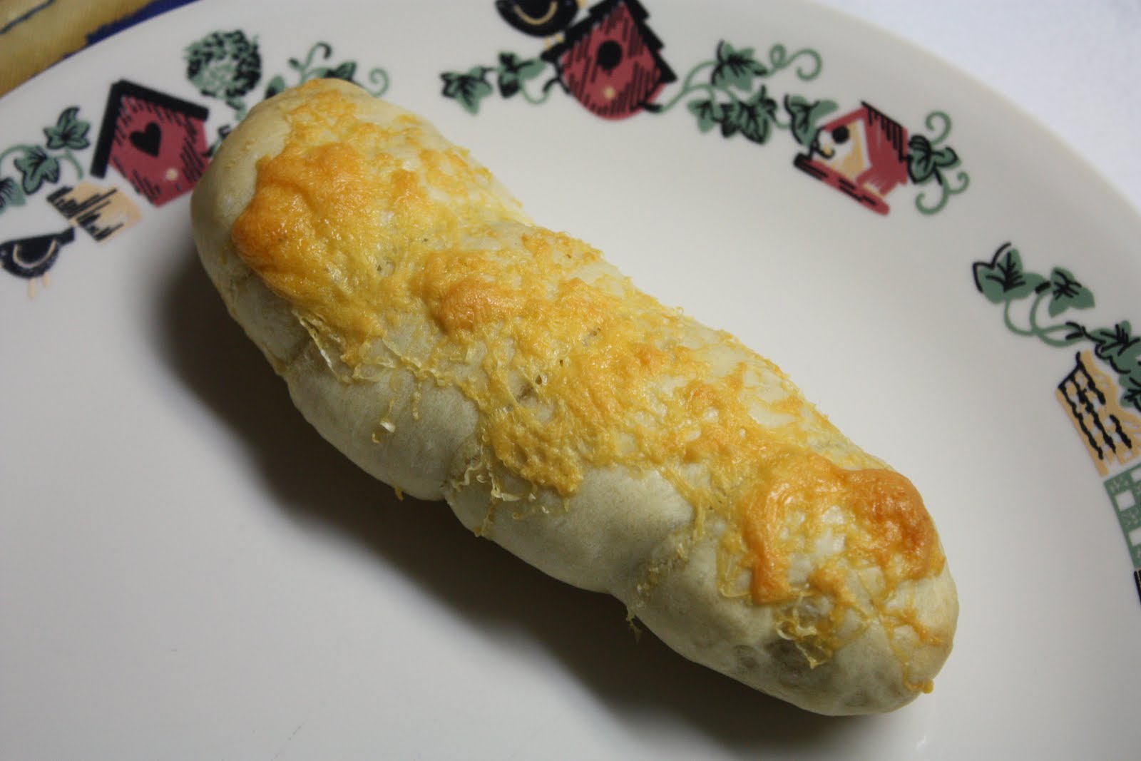 Cheese with Noodles Wrapped Hot Dogs