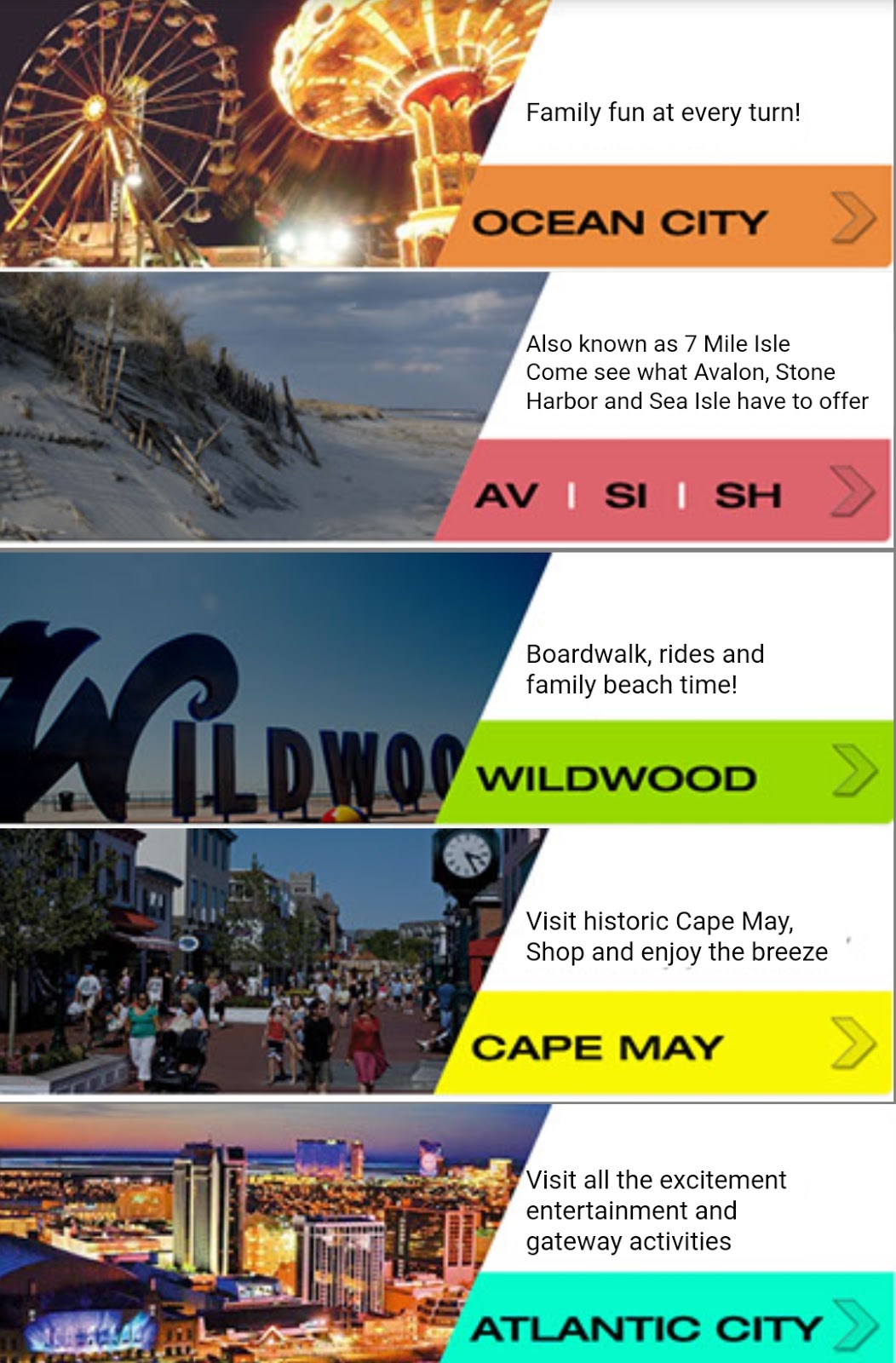 Wildwood New Jersey Coupon Deals