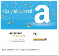 Amazon Email Gift Cards 5% off