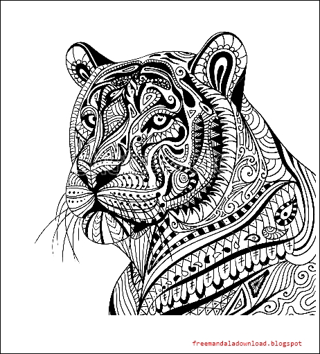 Tierische Entspannung: Anspruchsvolle Mandala-Ausmalbilder für Erwachsene – Kostenlos zum Download!