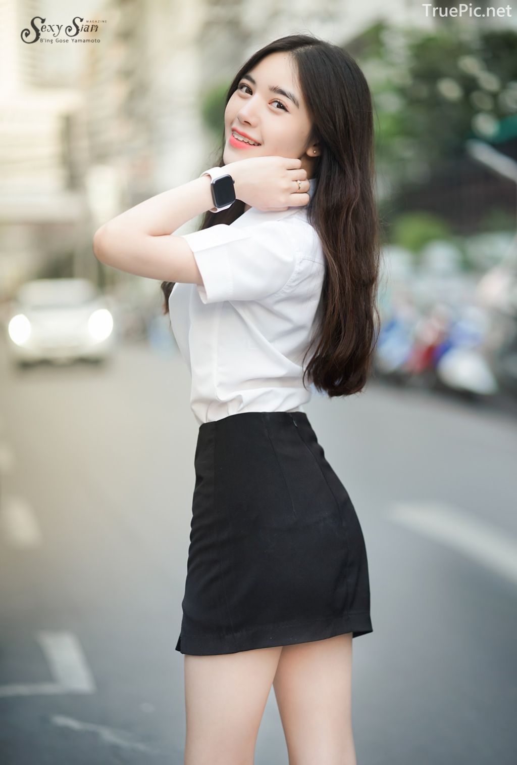 Thailand beautiful girl - Chonticha Chalimewong - Thai Girl Student uniform - TruePic.net - Picture 26