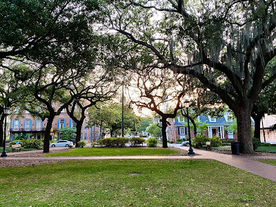 Oglethorpe Square in Savannah