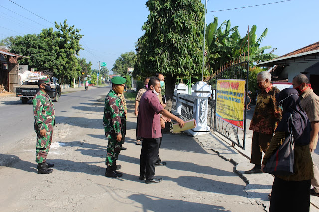 Muspika  Cawas Tinjau Tempat Ibadah jelang New Normal