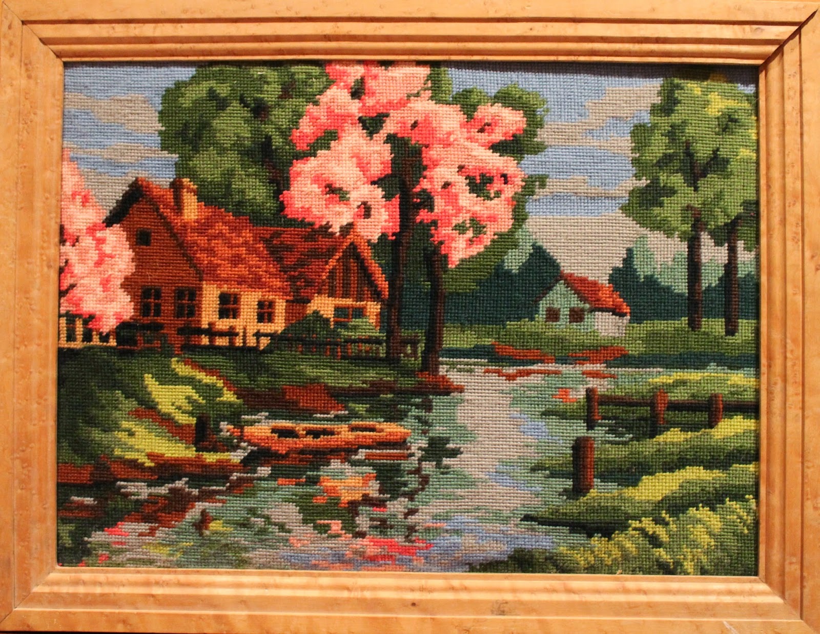 A Little Bit of Everything I Used to Do Needlepoint!