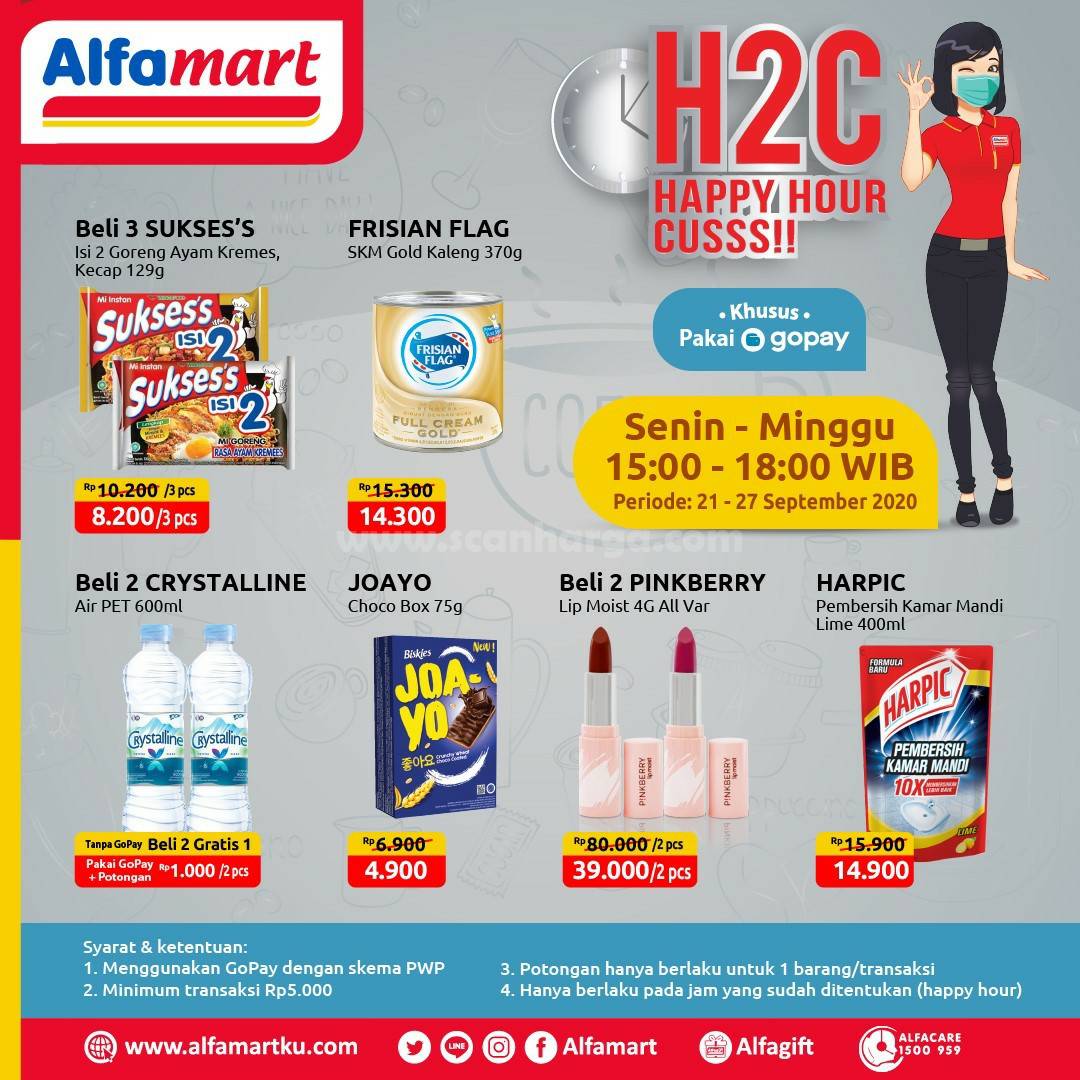   Alfamart  H2C Promo Happy Hour Cusss Periode 21 27 