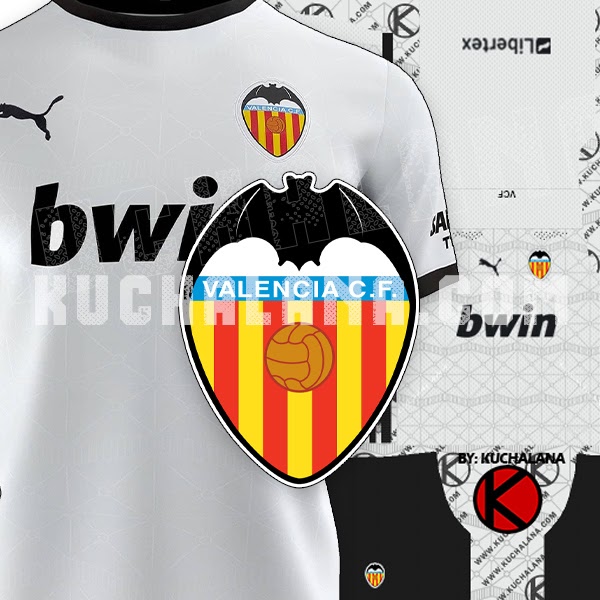 Valencia CF 2020/21 Kits - DLS2019 - Kuchalana
