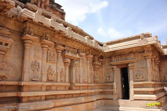 Hazara Rama temple in Hampi, Ballari district, Karnataka, India