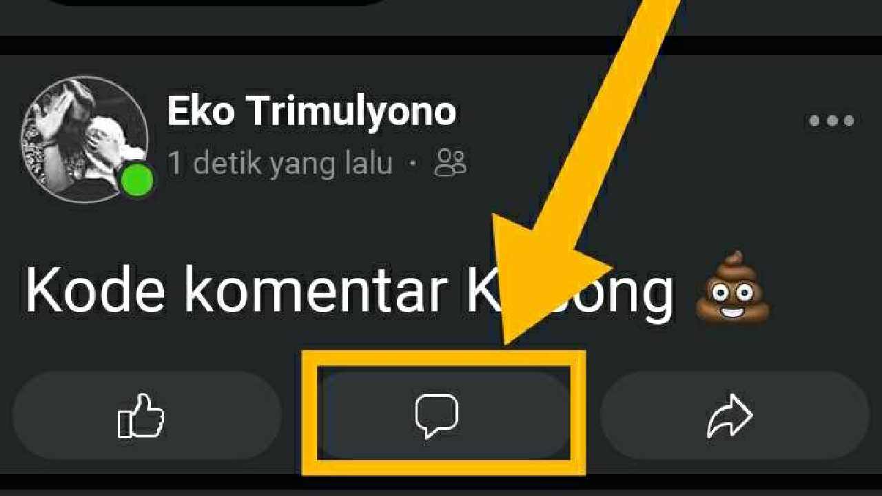 Cara membuat status fb kosong