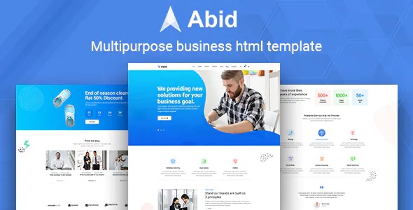 Best Multipurpose Business HTML Template