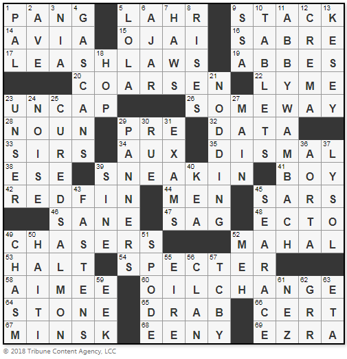 L A Times Crossword Corner Susan Gelfand