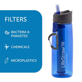 Lifestraw Go Reusable Personal Water Purifier Bottl