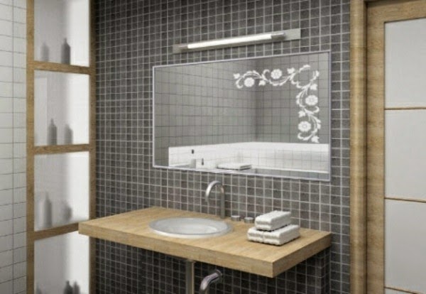 Dark spots on the mirror in the bathroom and how to avoid them