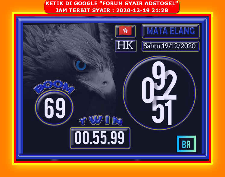 Kode Syair Elang Biru Racikan Simbah 2021