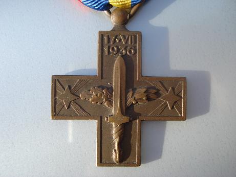 Kriegsmarine Croce commemorativa della Campagna di Spagna (Tipo