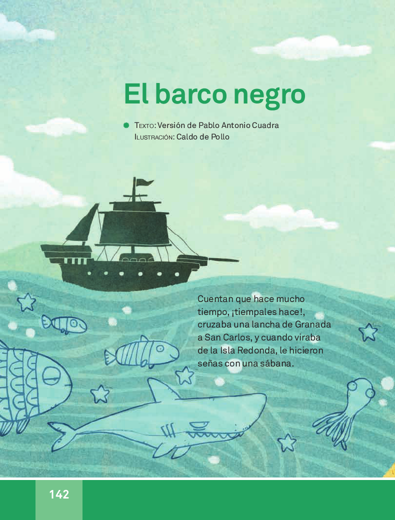 El barco negro - Español Lecturas 3ro 2014-2015