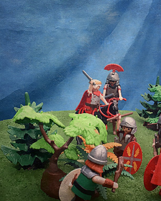 Playmobil Custom Gaul War Diorama