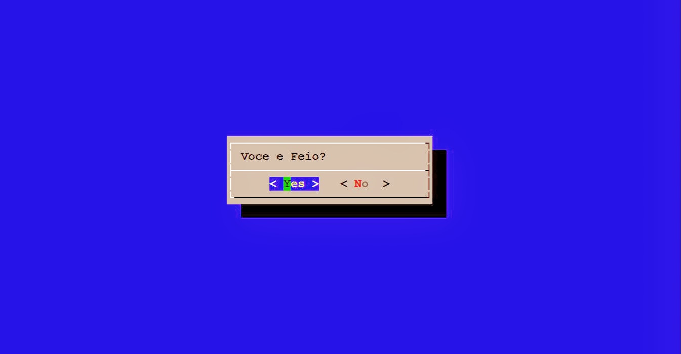 Dailson Fernandes ::.: Shell Script com Dialog - Usando o YESNO (dialog ...