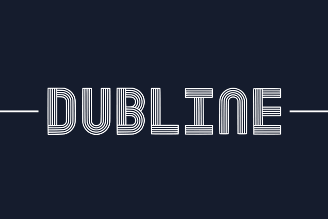 Tipografía Dubline Tipografías Gratis Dubline