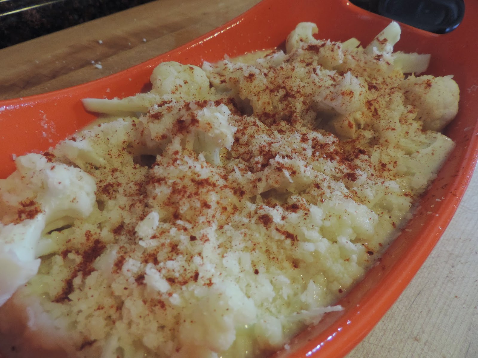 Manchego and Harrisa Cauliflower Gratin The Kitchen Wife