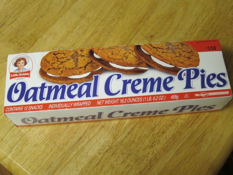 Review Little Debbie Oatmeal Creme Pies Brand Eating