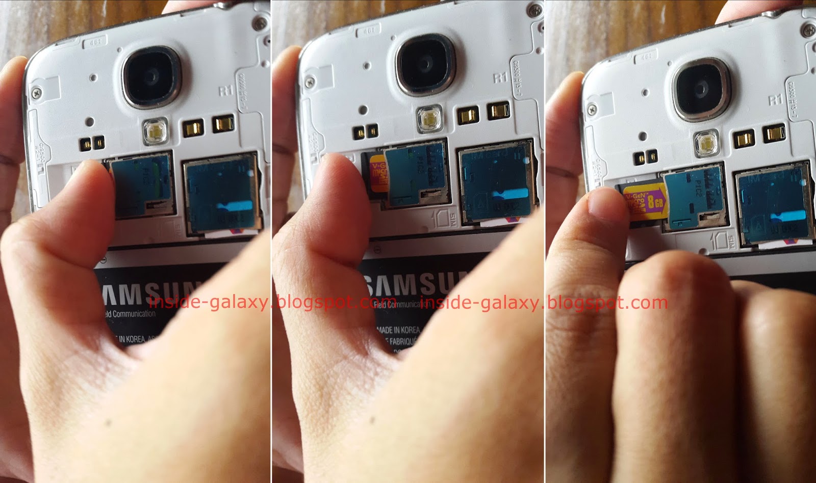 Inside Galaxy: Samsung Galaxy S4: How to Insert or Remove a Micro SD Card