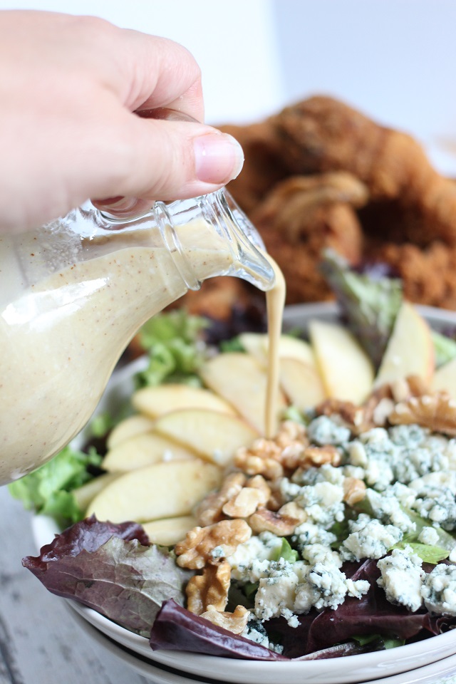 Apple, Blue Cheese & Walnut Salad Recipe Mama Loves Food