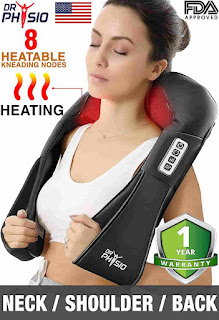 Dr. Physio (USA) Electric Heat Shiatsu Machine Body Massagers
