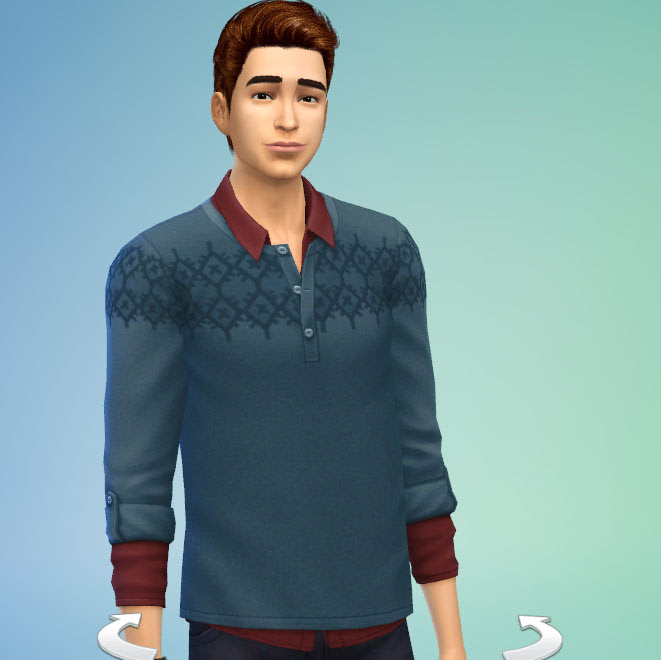 My Sims 4 CAS - Andrew Garfield - Imagination Sims 4 CAS