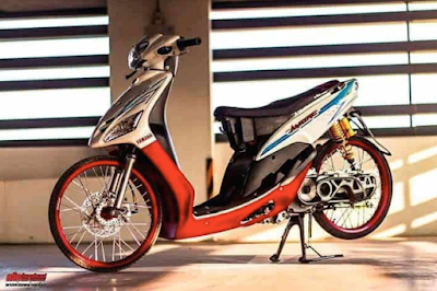 Modifikasi Motor Mio Sporty Menjadi Drag Style