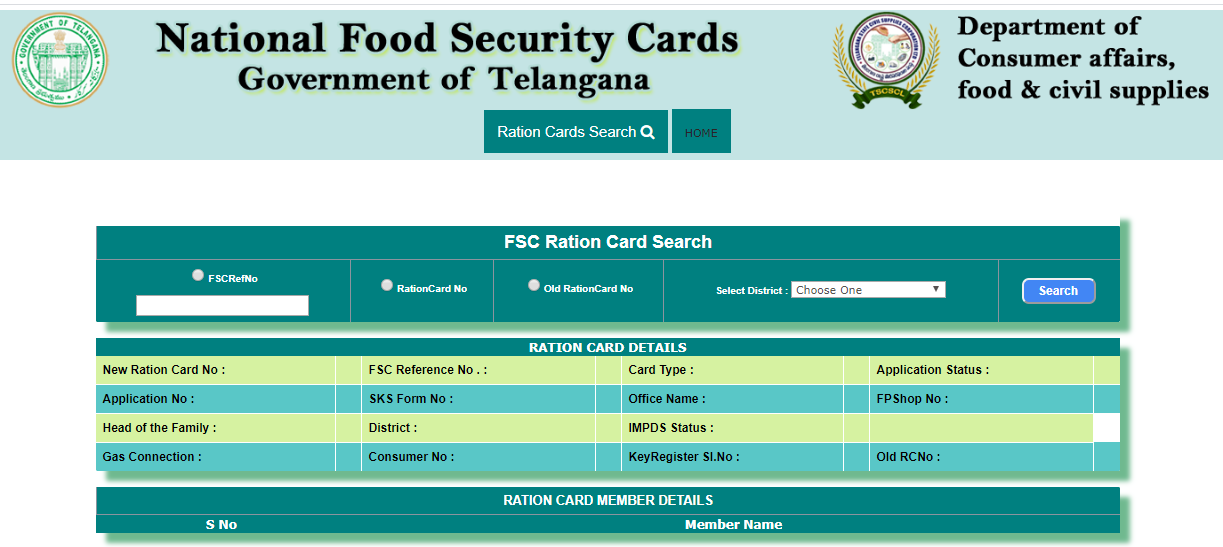 TS EPDS FSC Search