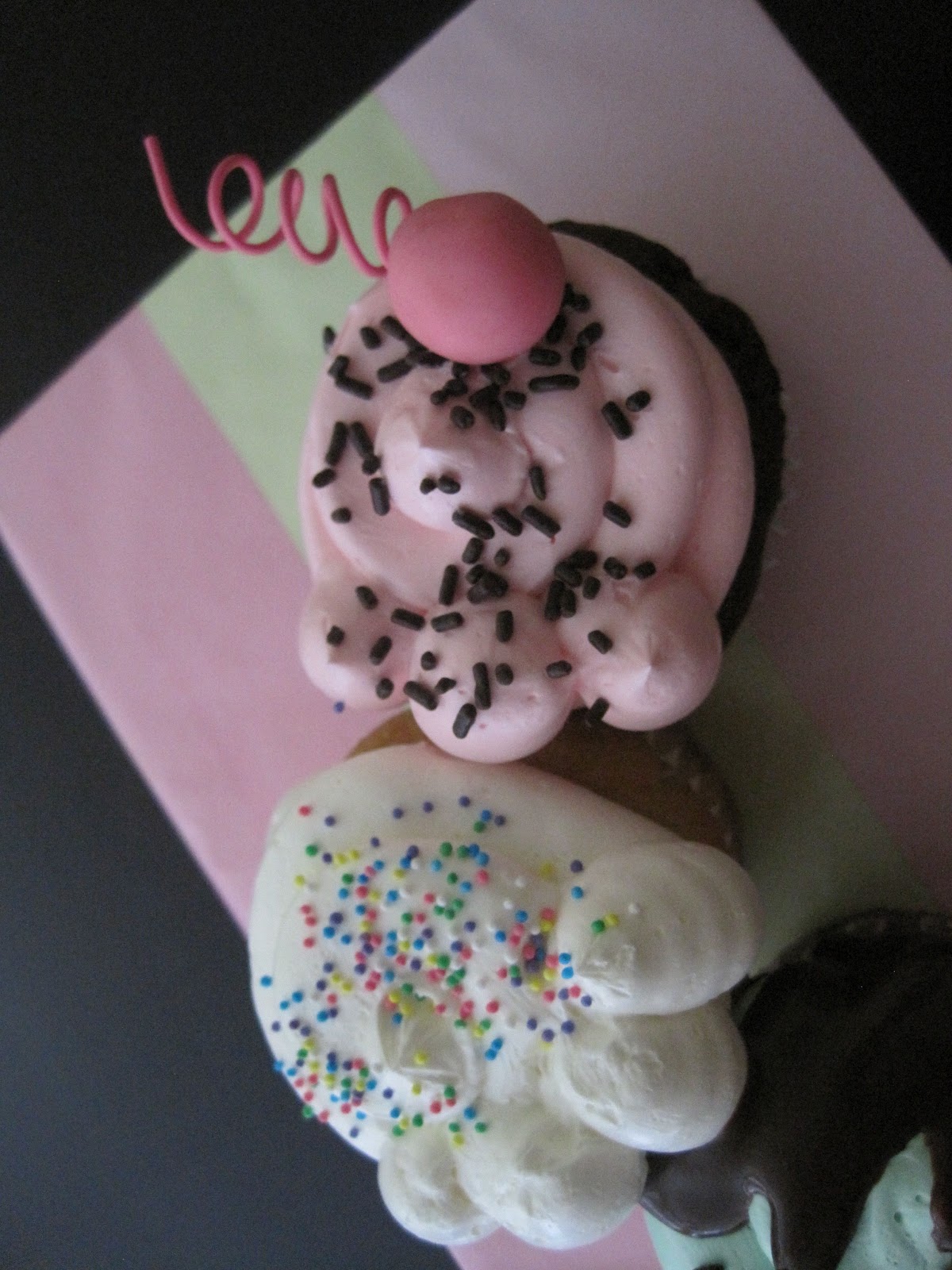 Your Happy Baker Ice Cream Cone Theme 1st Birthday